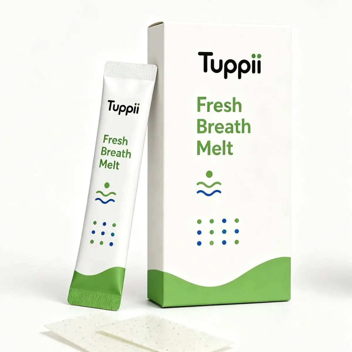 Tuppii Fresh Breath Melt oral supplement designed to support pet oral wellness